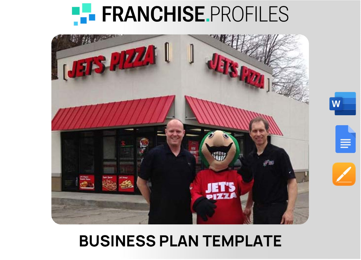 Jet's America Franchise Business Plan Template