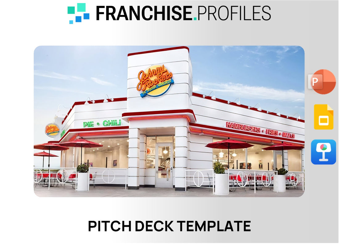 Johnny Rockets Franchise Pitch Deck Template