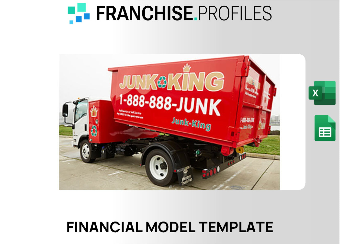Junk King Franchise Financial Model Template