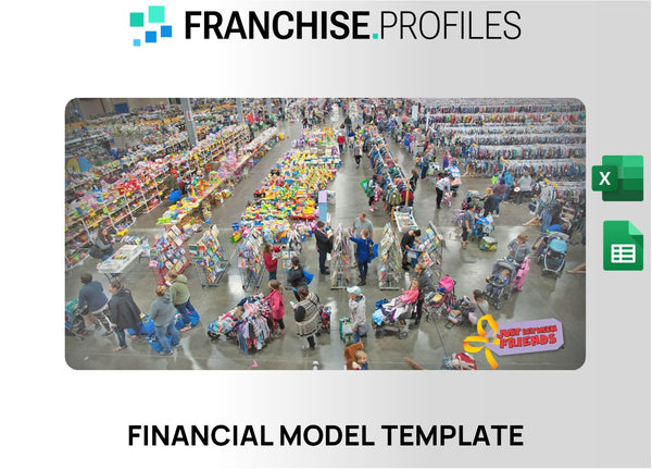 Just Between Friends Franchise Financial Model Template