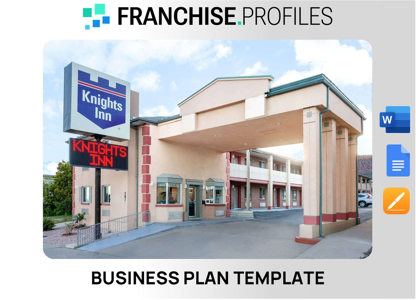 Knights Inn Franchise Business Plan Template