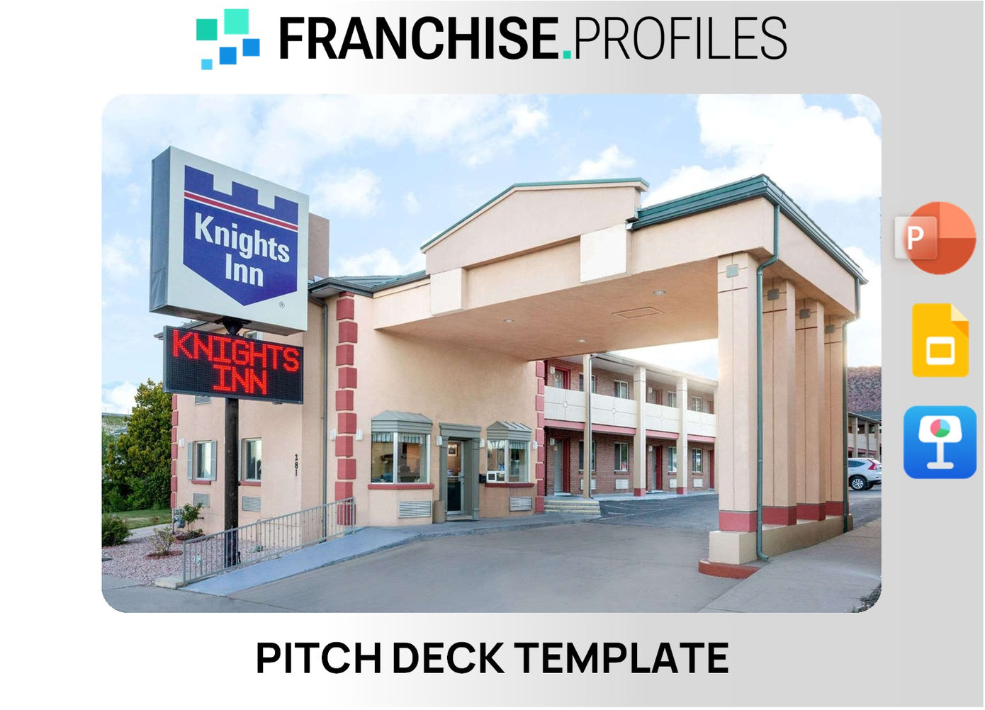 Knights Inn Franchise Pitch Deck Template