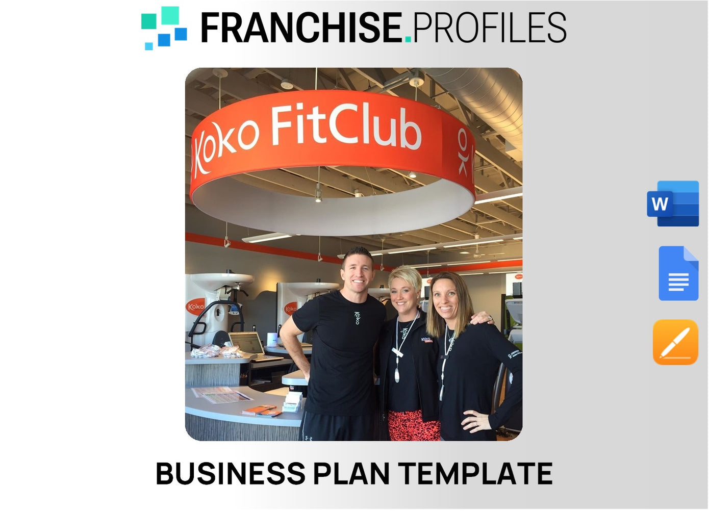 Koko FitClub Franchise Business Plan Template
