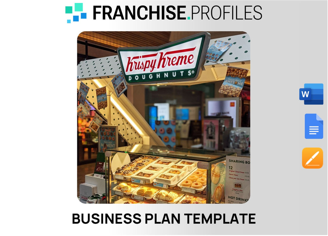 Krispy Kreme Doughnuts Franchise Business Plan Template