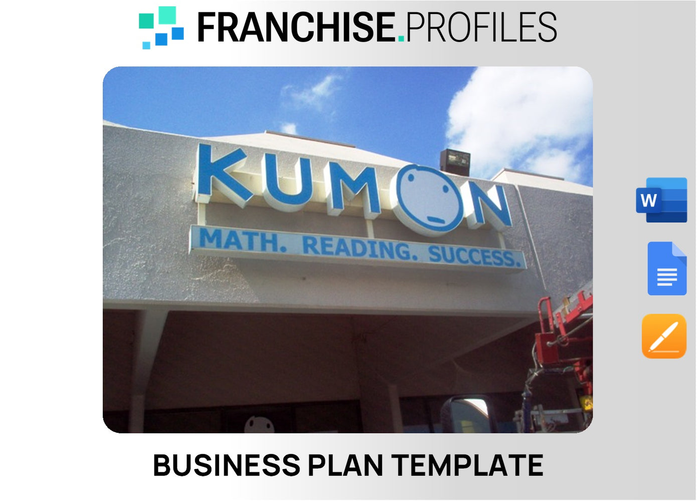 Kumon Franchise Business Plan Template