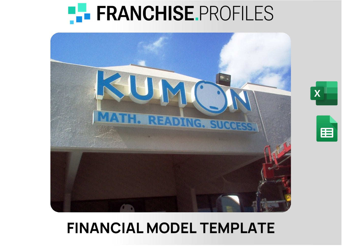 Kumon Franchise Financial Model Template
