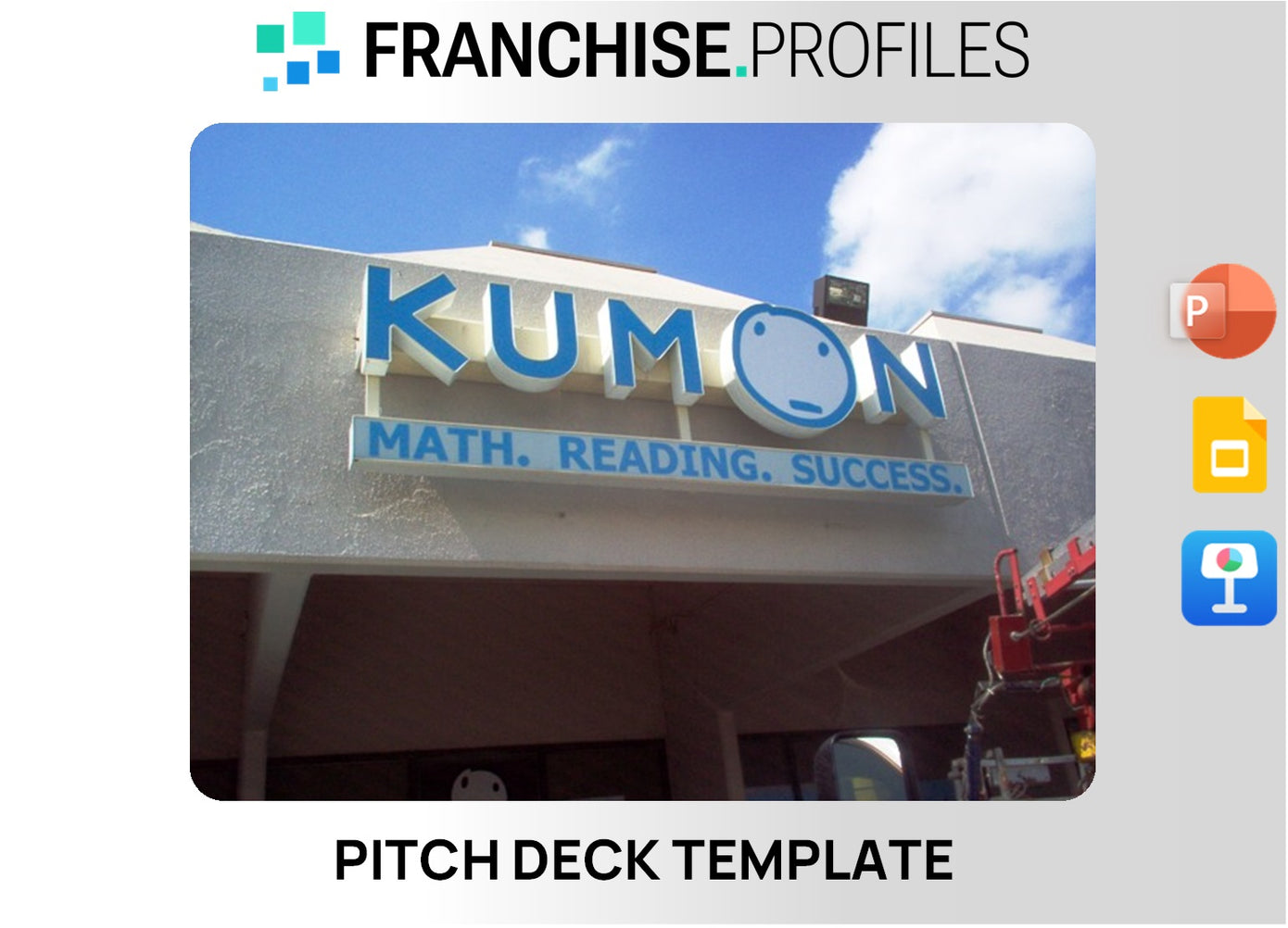 Kumon Franchise Pitch Deck Template