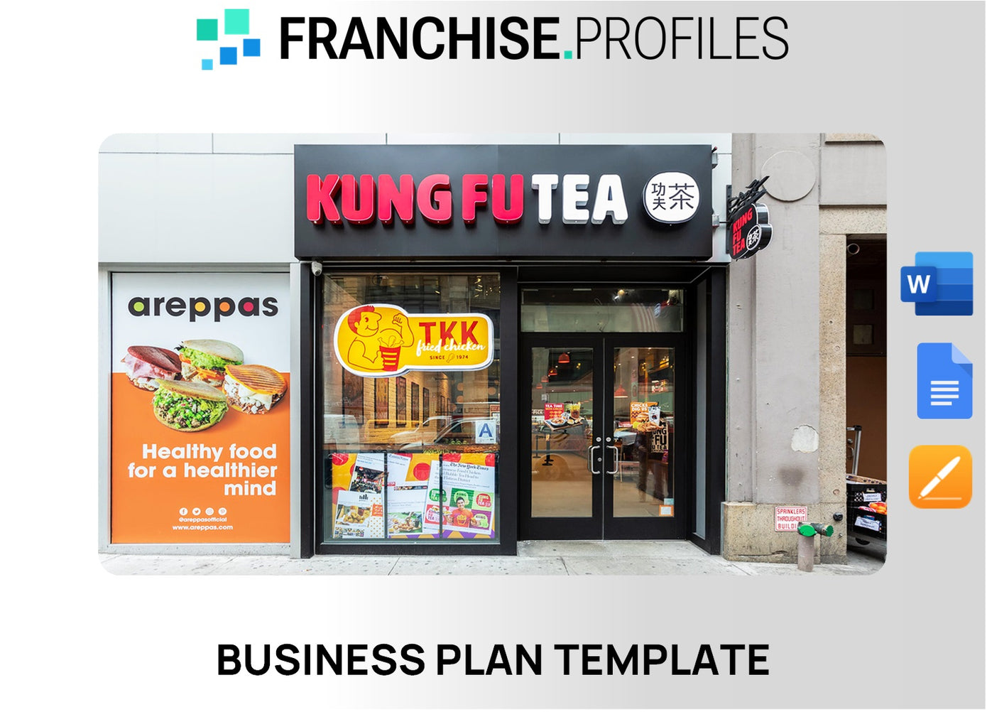 Kung Fu Tea Franchise Business Plan Template