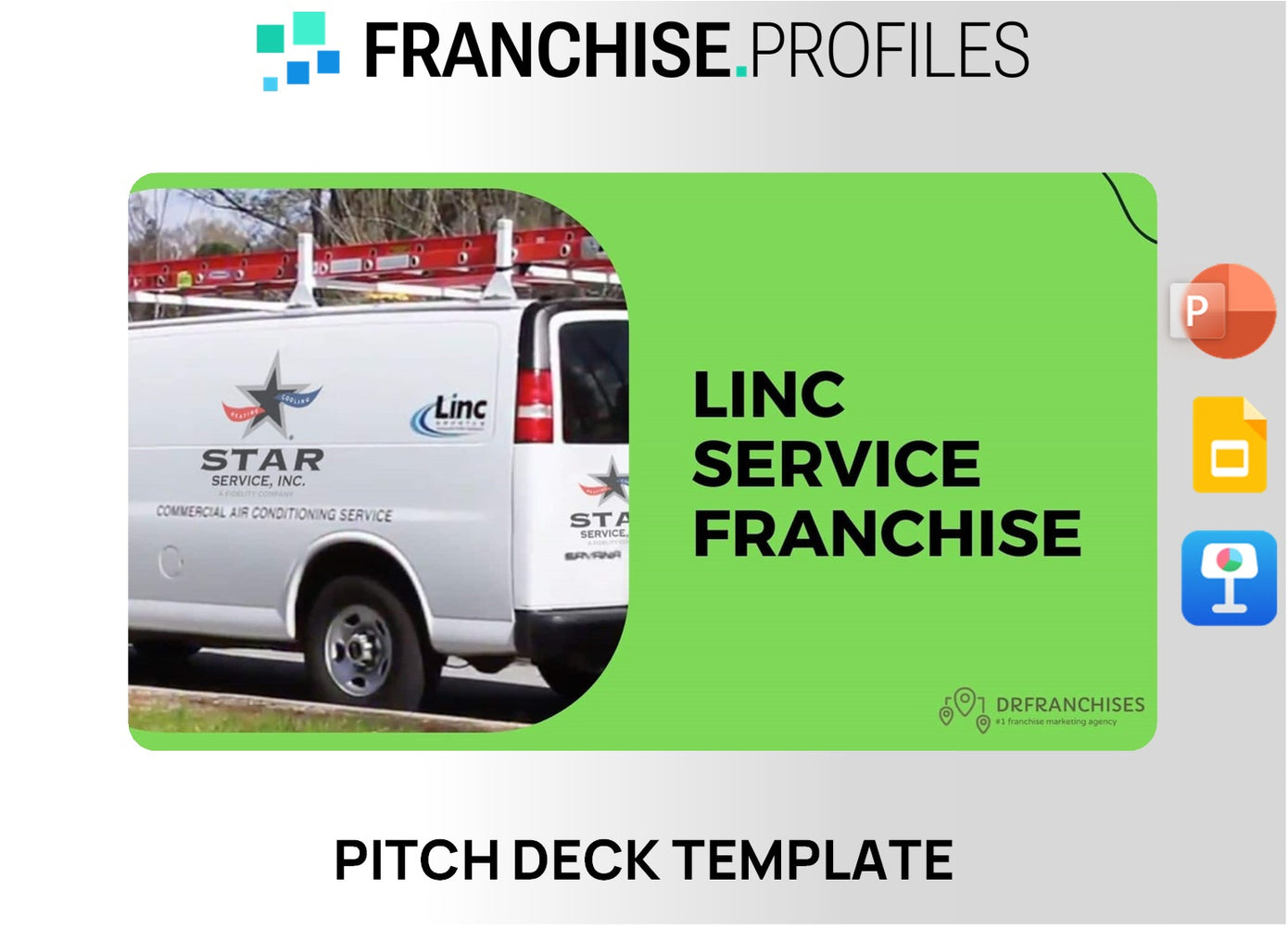 Linc Service Franchise Pitch Deck Template
