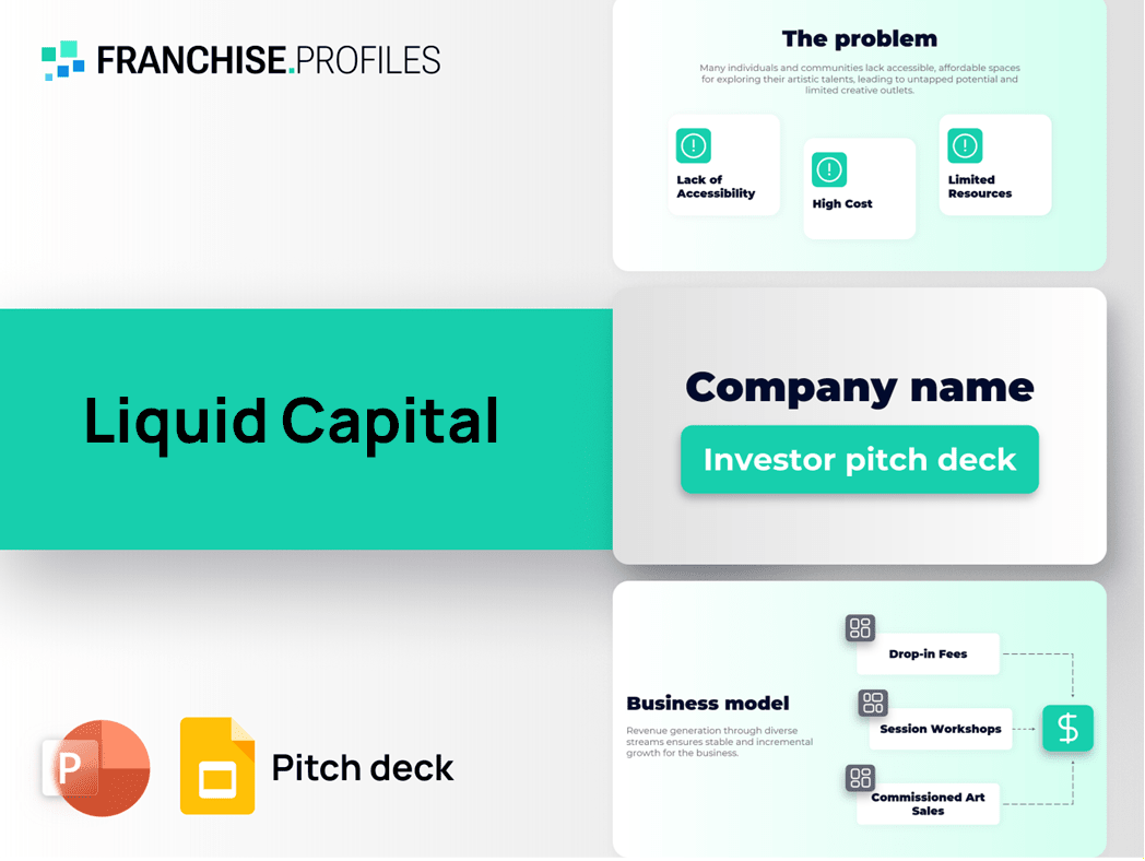 Liquid Capital Franchise Pitch Deck Template