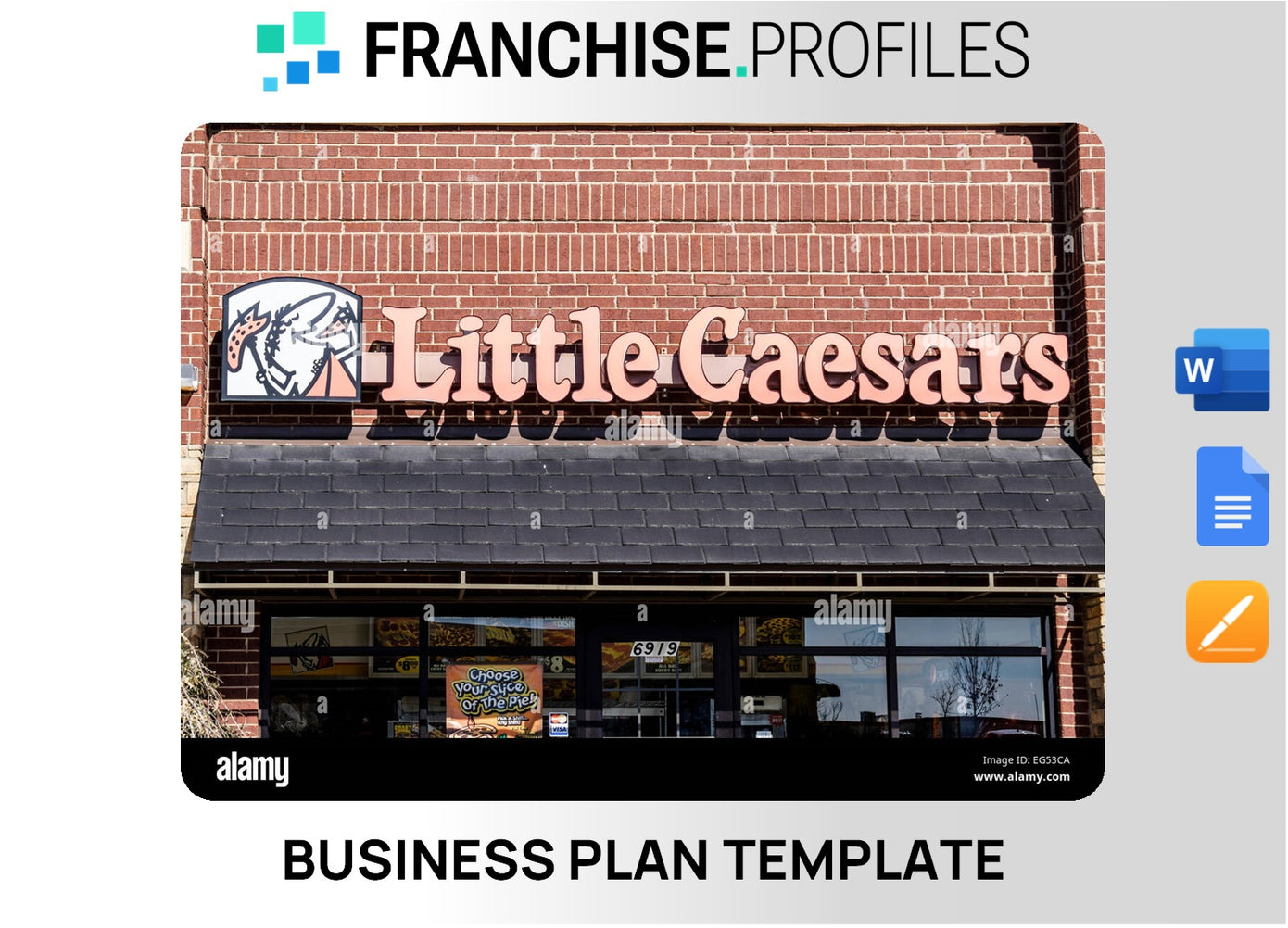 Little Caesars Franchise Business Plan Template