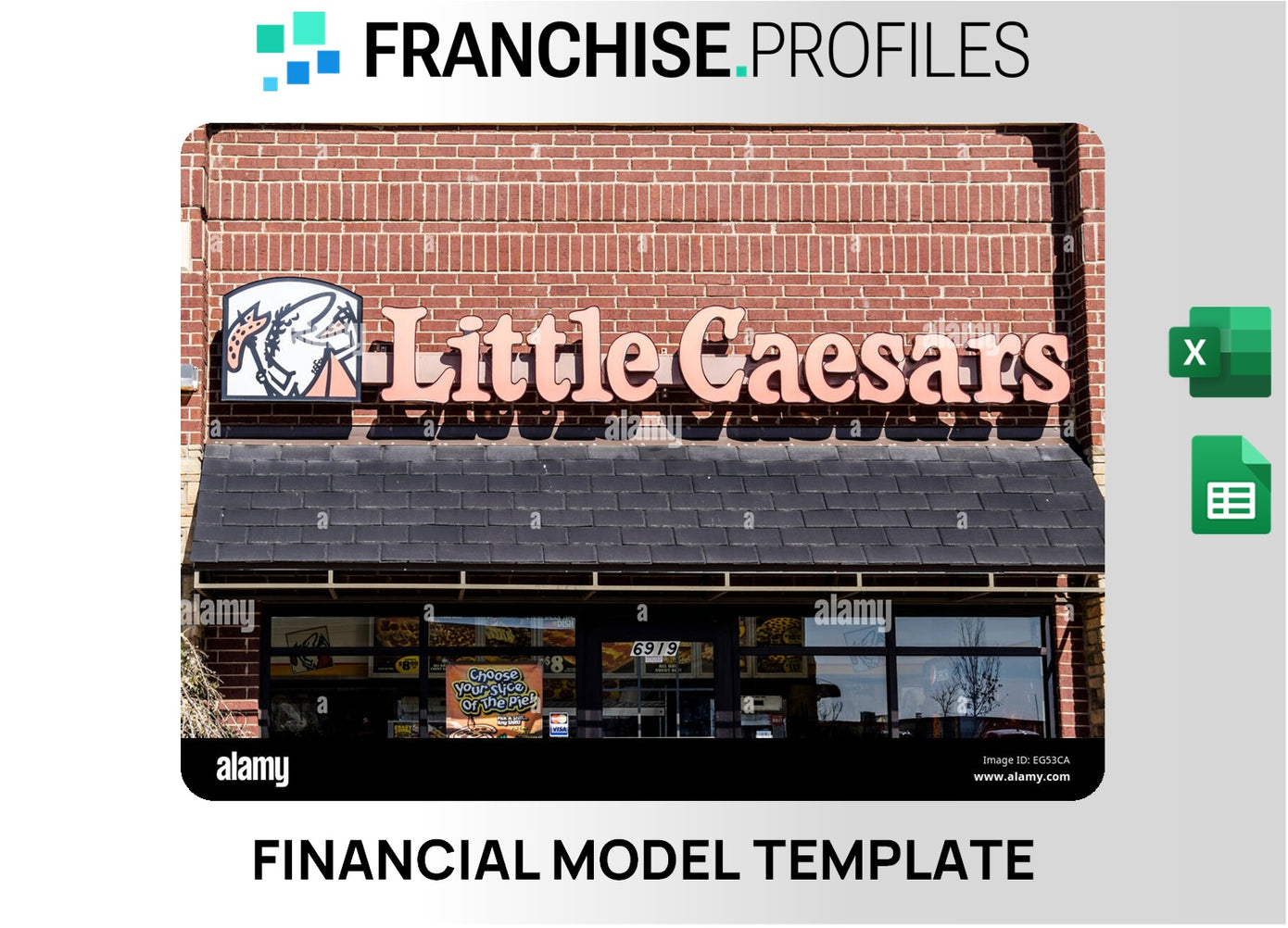 Little Caesars Franchise Financial Model Template