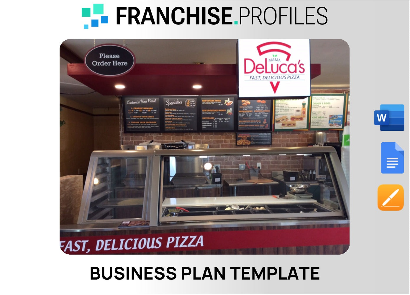 Mama DeLuca's Franchise Business Plan Template