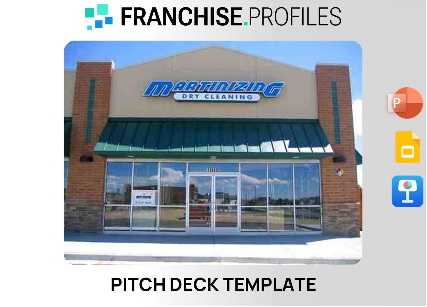 Martinizing Dry Cleaning Franchise Pitch Deck Template