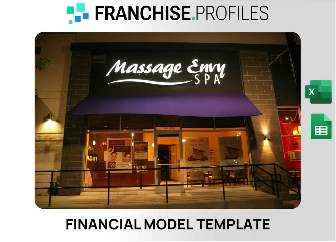 Massage Envy Franchise Financial Model Template