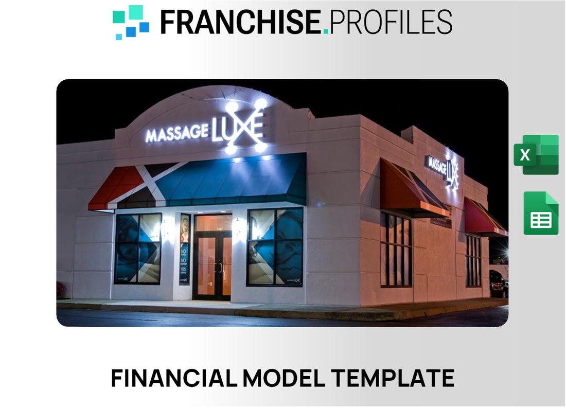 MassageLuXe Franchise Financial Model Template