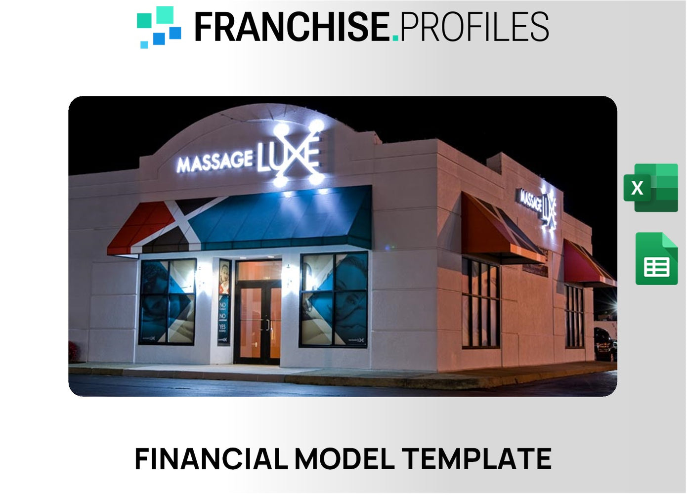 MassageLuXe Franchise Financial Model Template