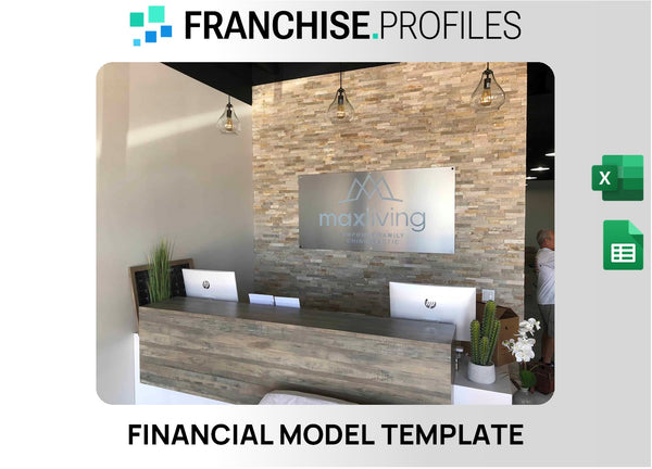 MaxLiving Franchise Financial Model Template