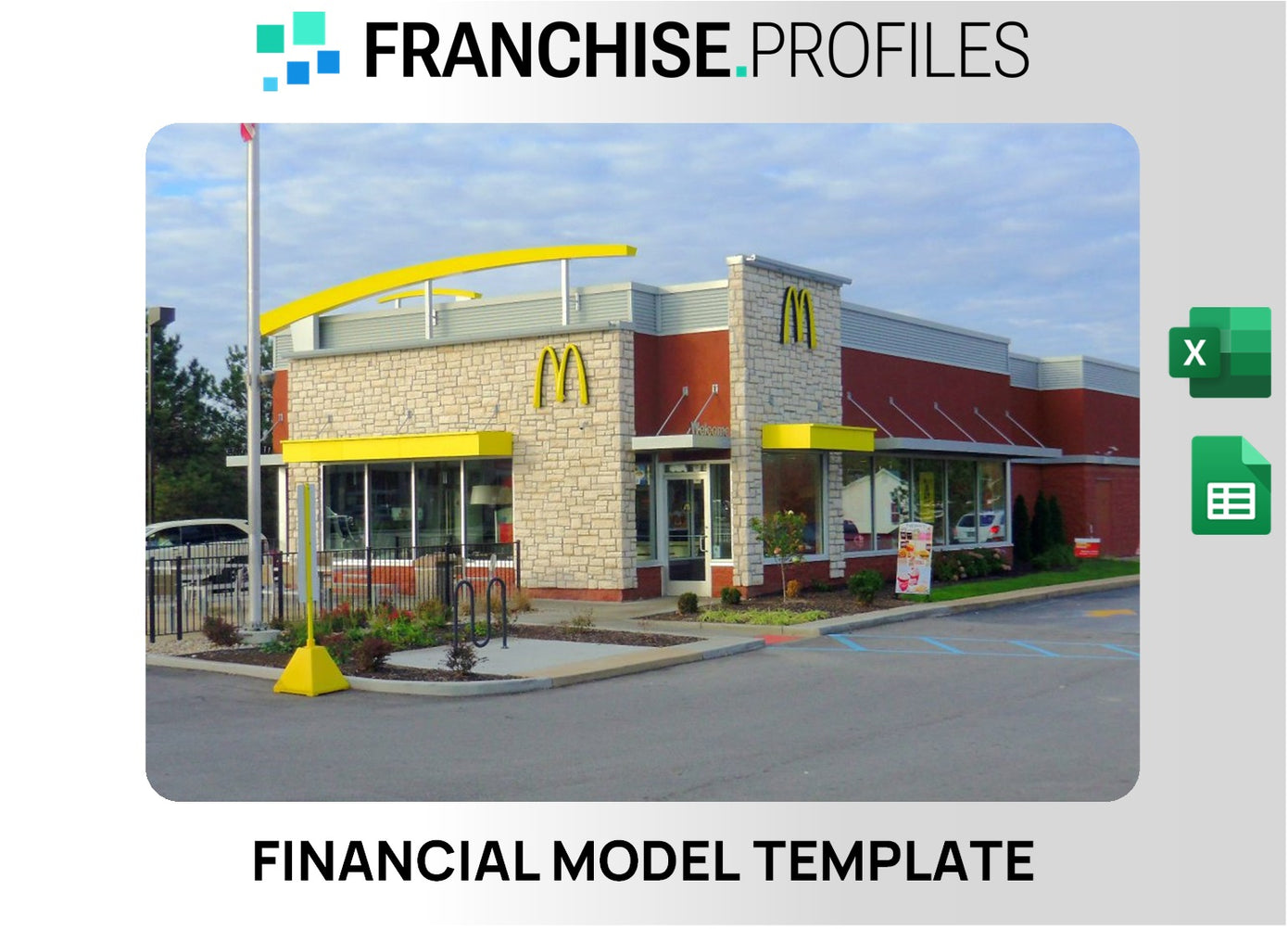 McDonald's Franchise Financial Model Template