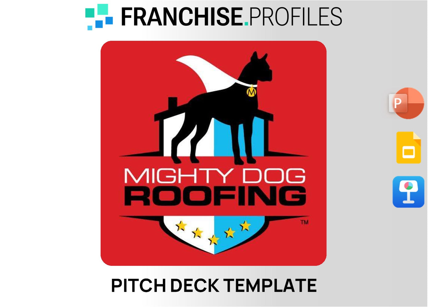 Mighty Dog Roofing Franchise Pitch Deck Template
