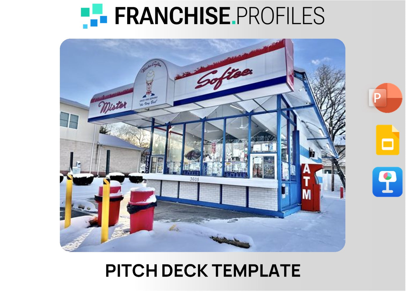Mister Softee Franchise Pitch Deck Template