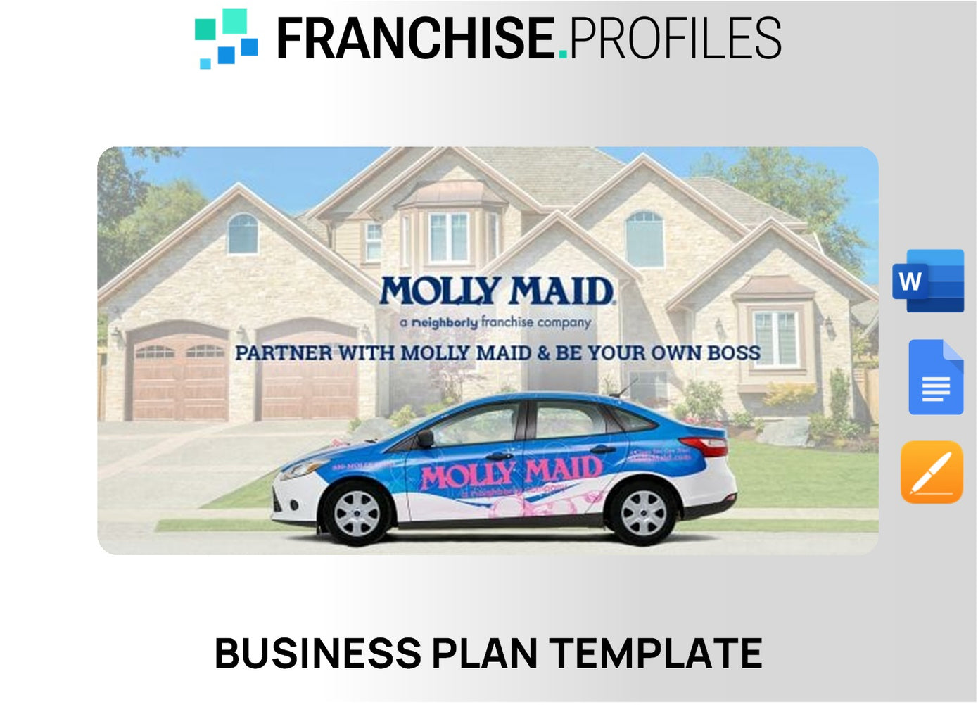 Molly Maid Franchise Business Plan Template