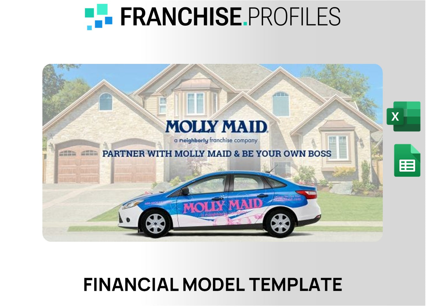 Molly Maid Franchise Financial Model Template
