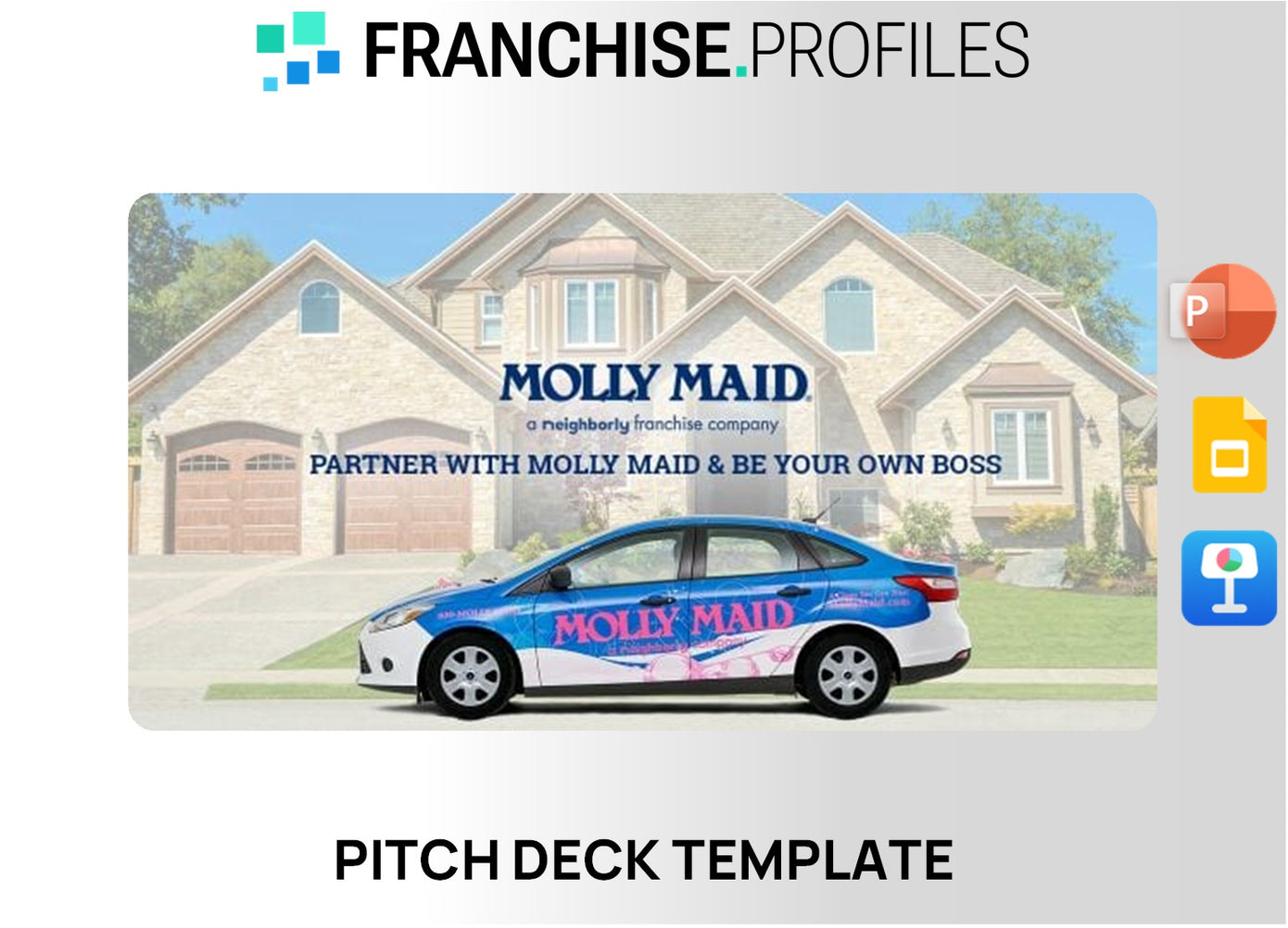 Molly Maid Franchise Pitch Deck Template