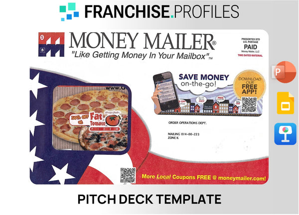 Money Mailer Franchise Pitch Deck Template