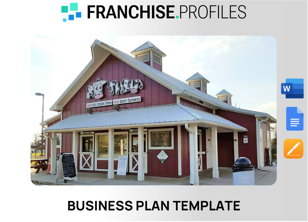 Moo Thru Franchise Business Plan Template