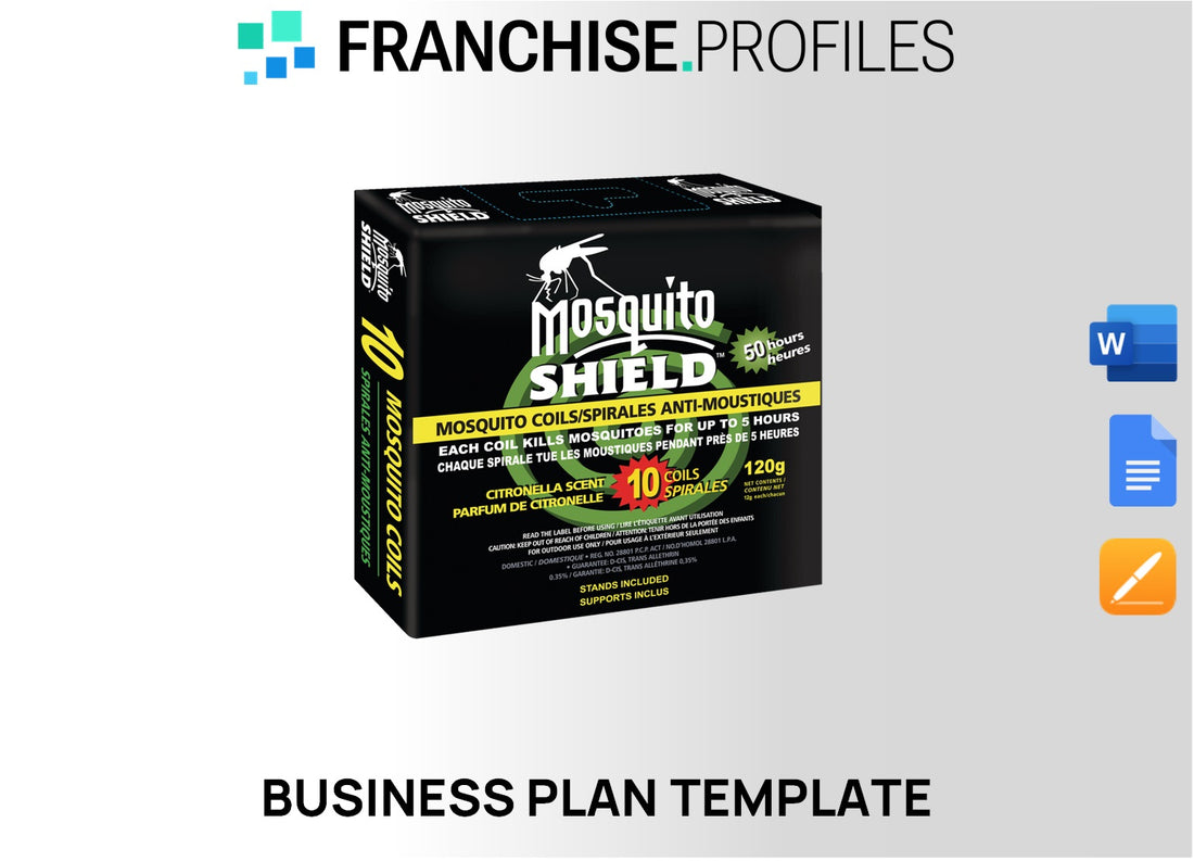 Mosquito Shield Franchise Business Plan Template