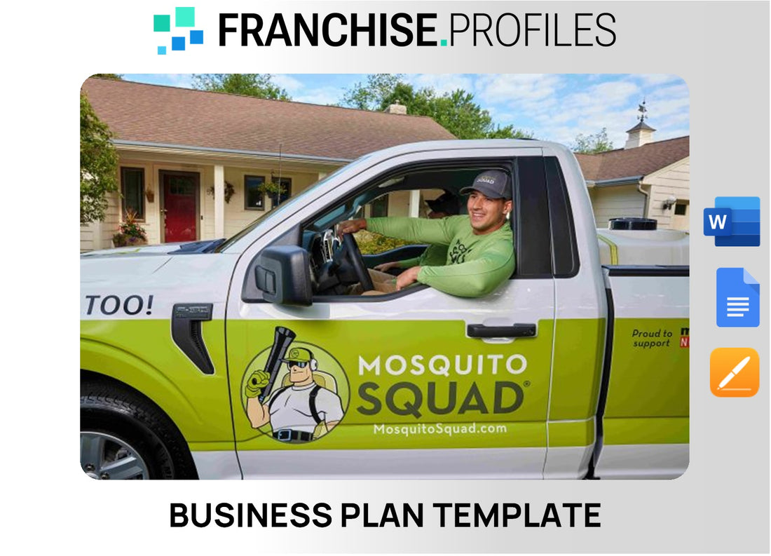 Mosquito Squad Franchise Business Plan Template