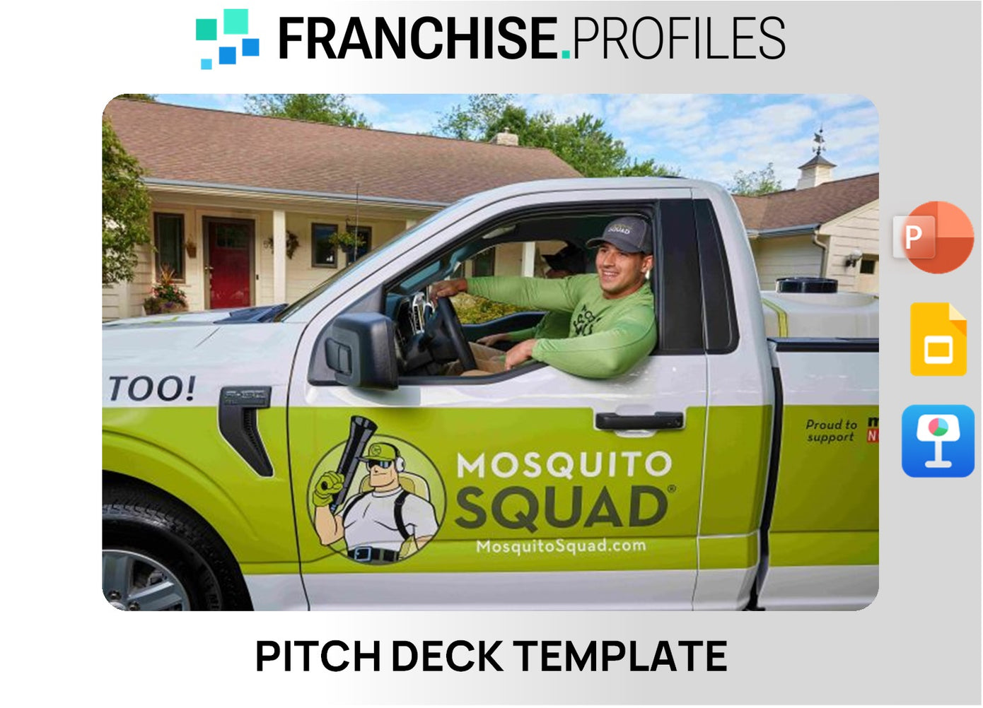 Mosquito Squad Franchise Pitch Deck Template