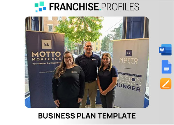 Motto Mortgage Franchise Business Plan Template
