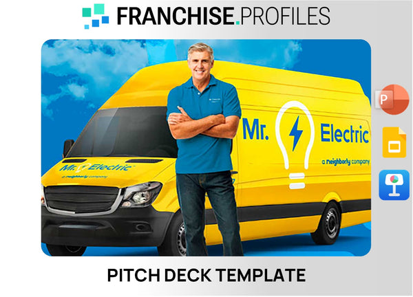 Mr. Electric Franchise Pitch Deck Template