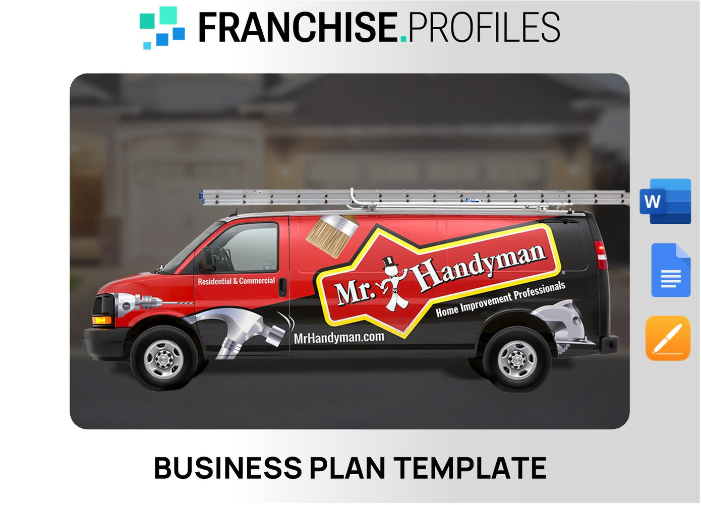 Mr. Handyman Franchise Business Plan Template