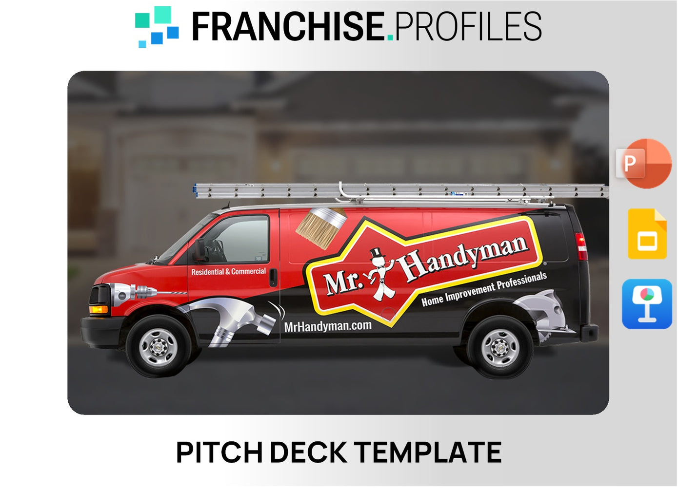 Mr. Handyman Franchise Pitch Deck Template