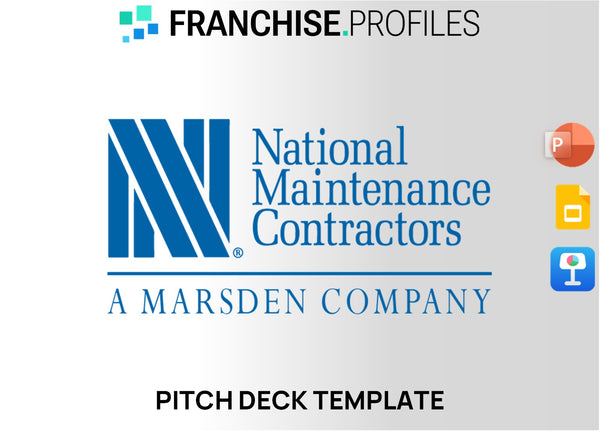 National Maintenance Contractors Franchise Pitch Deck Template