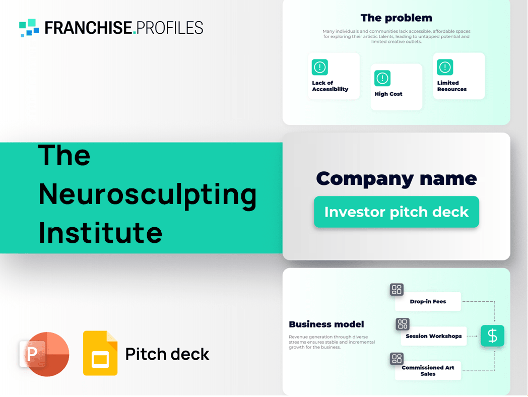 The Neurosculpting Institute Franchise Pitch Deck Template