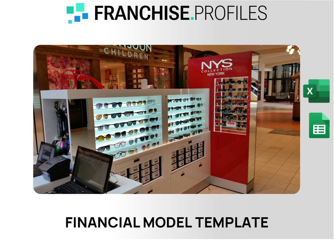 NYS Collection Eyewear Franchise Financial Model Template