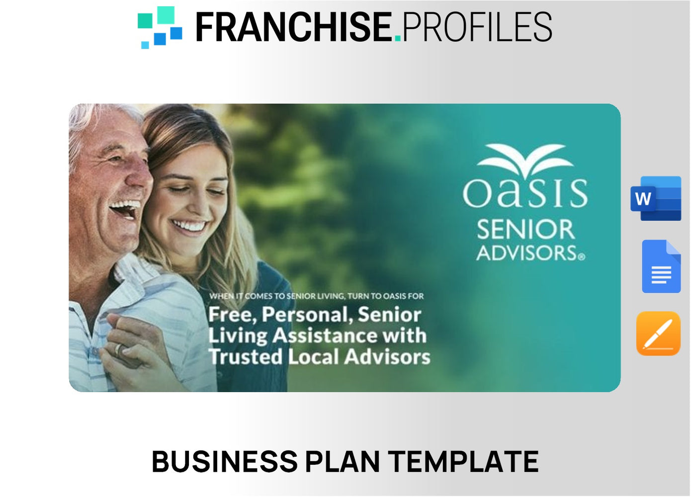 Oasis Senior Advisors Franchise Business Plan Template