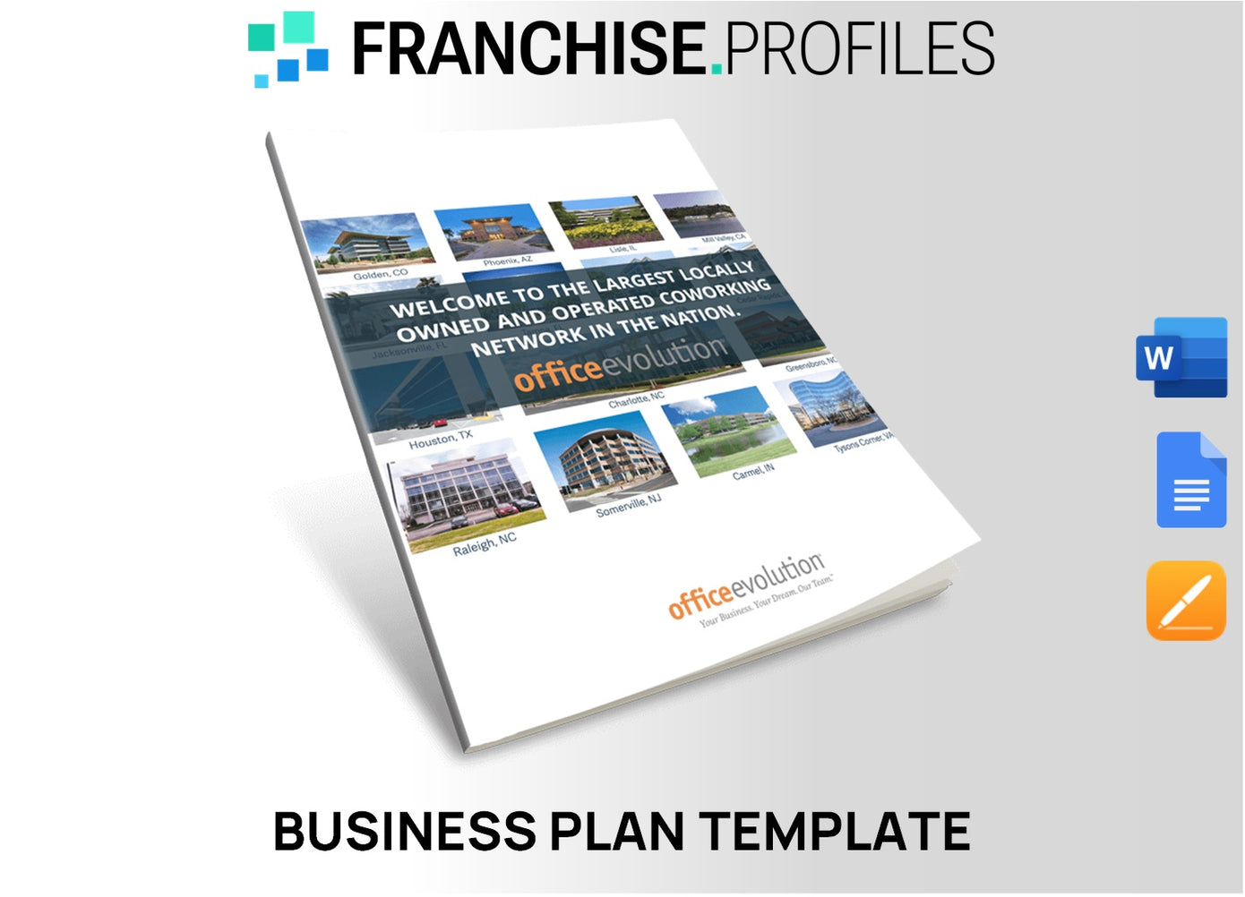 Office Evolution Franchise Business Plan Template