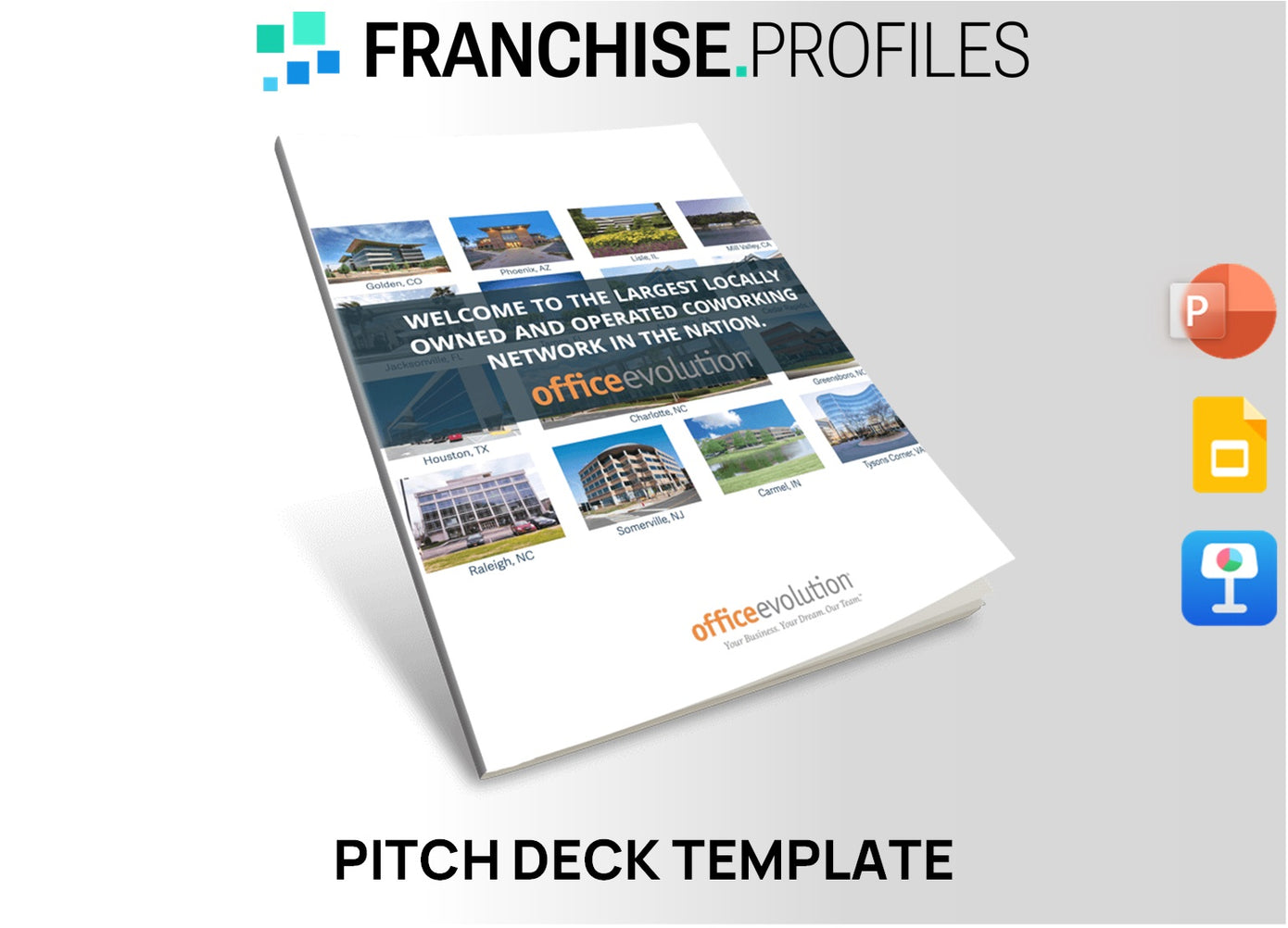 Office Evolution Franchise Pitch Deck Template