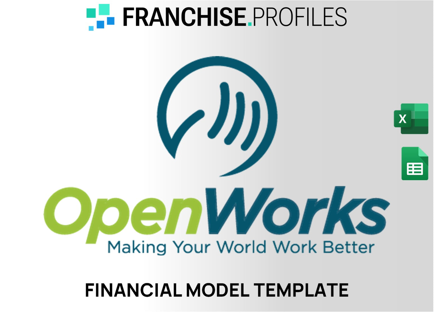 OpenWorks Franchise Financial Model Template