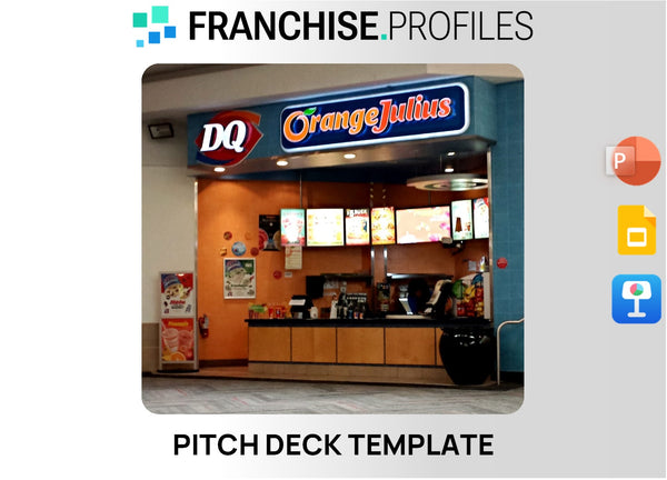 Orange Julius Franchise Pitch Deck Template