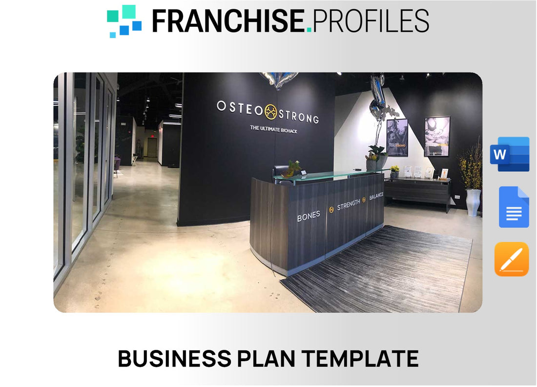 OsteoStrong Franchise Business Plan Template