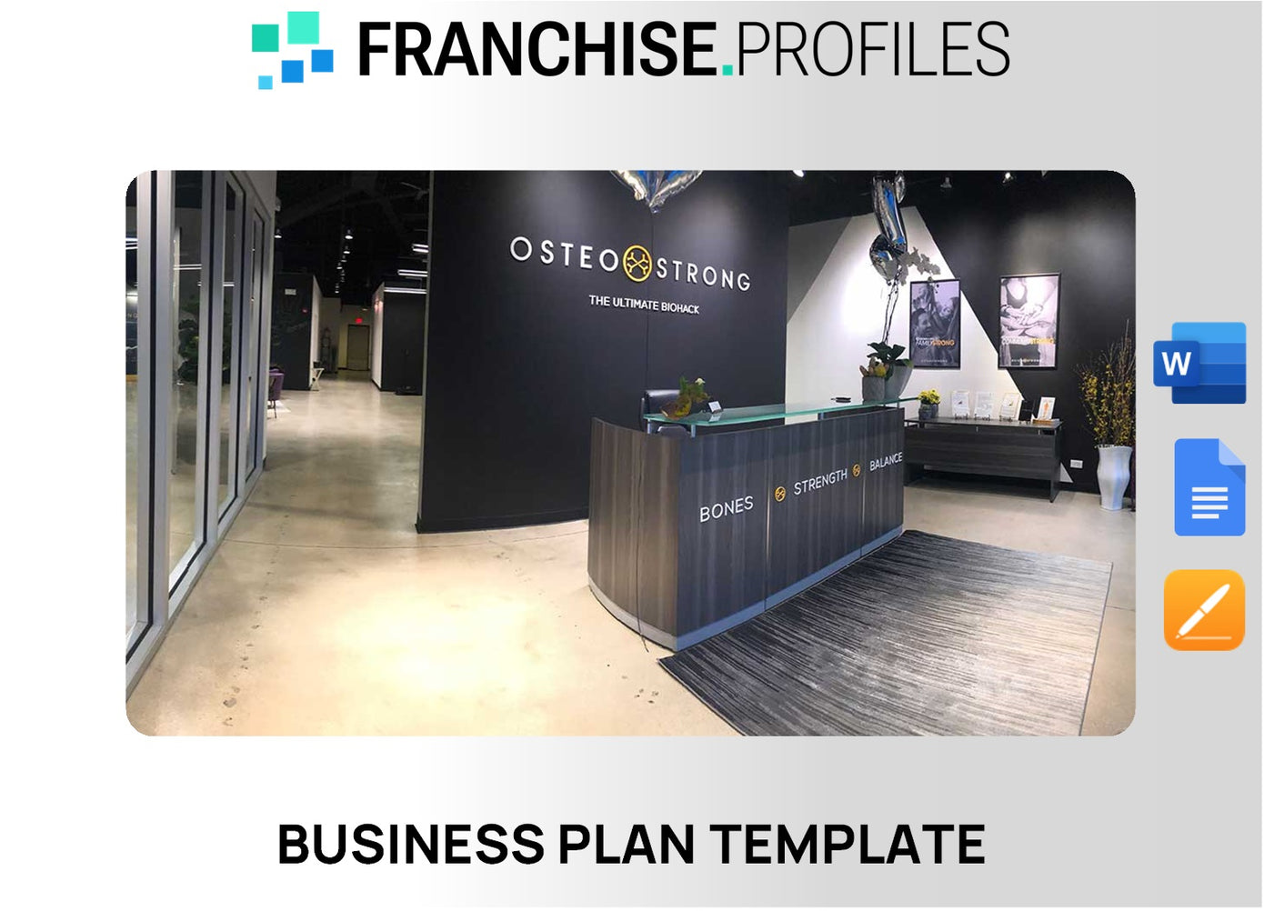 OsteoStrong Franchise Business Plan Template