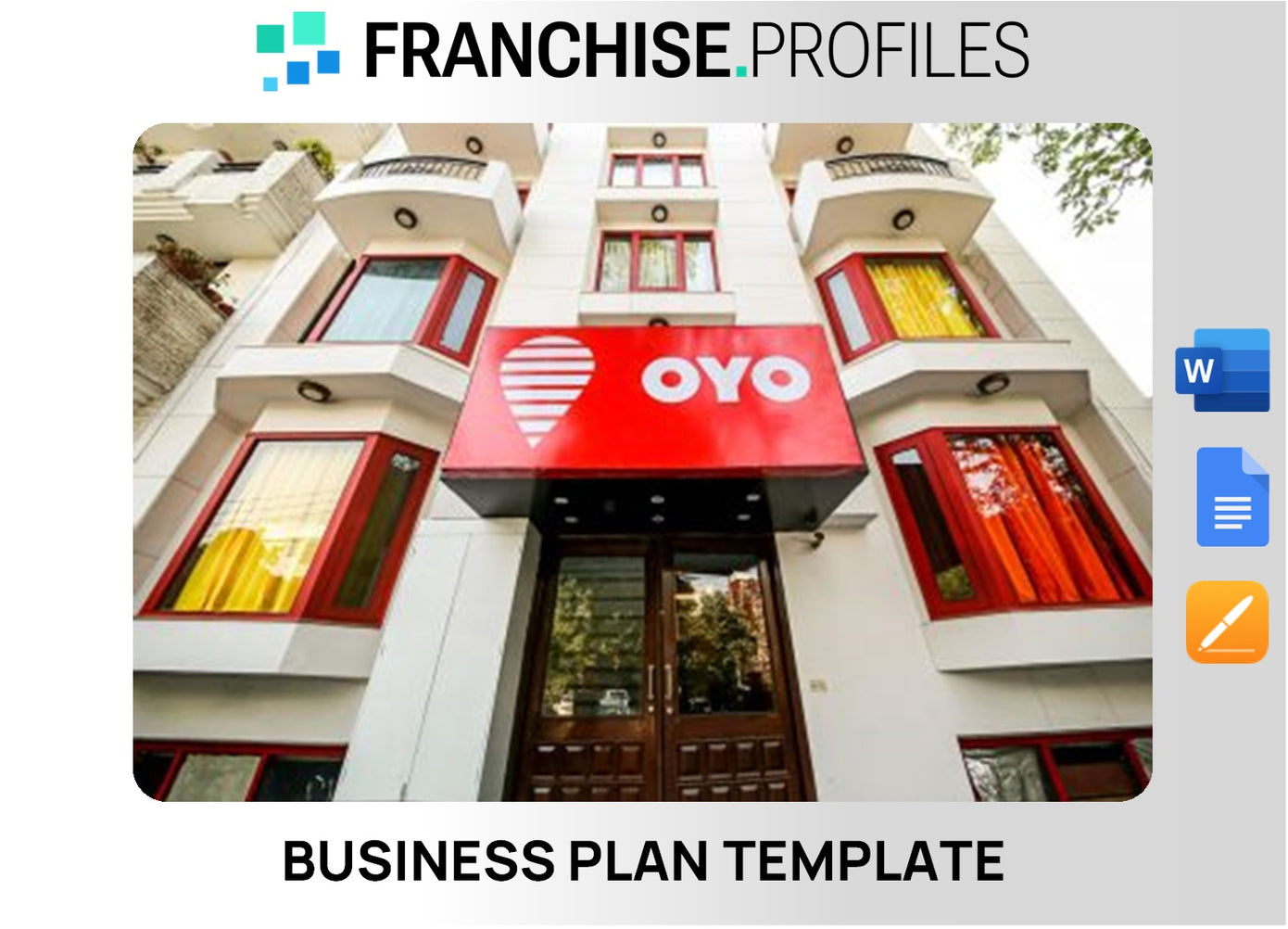 Oyo Franchise Business Plan Template
