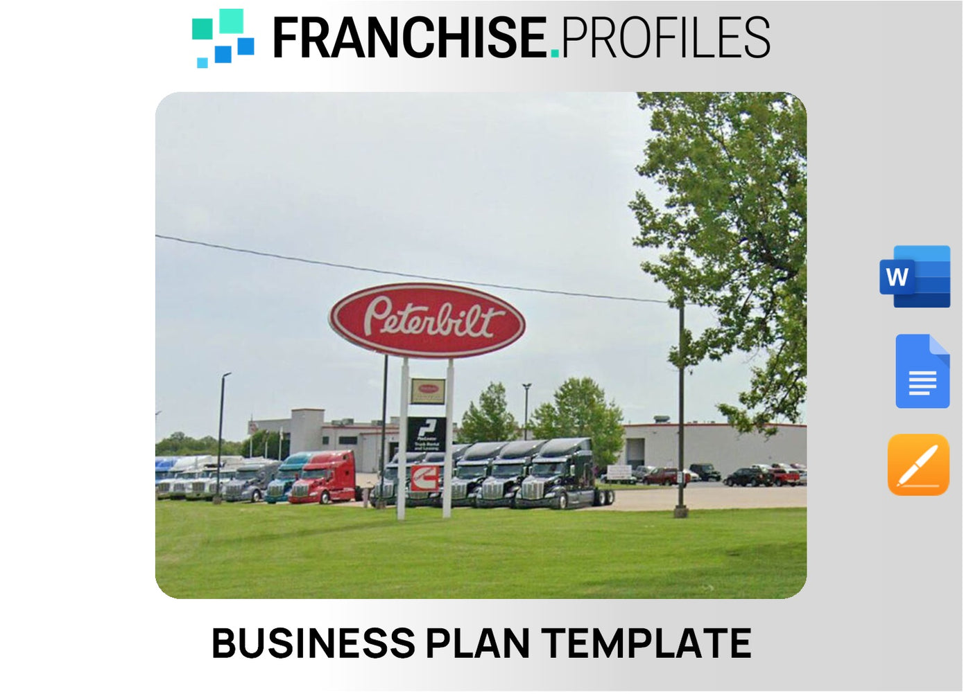 PacLease Franchise Business Plan Template