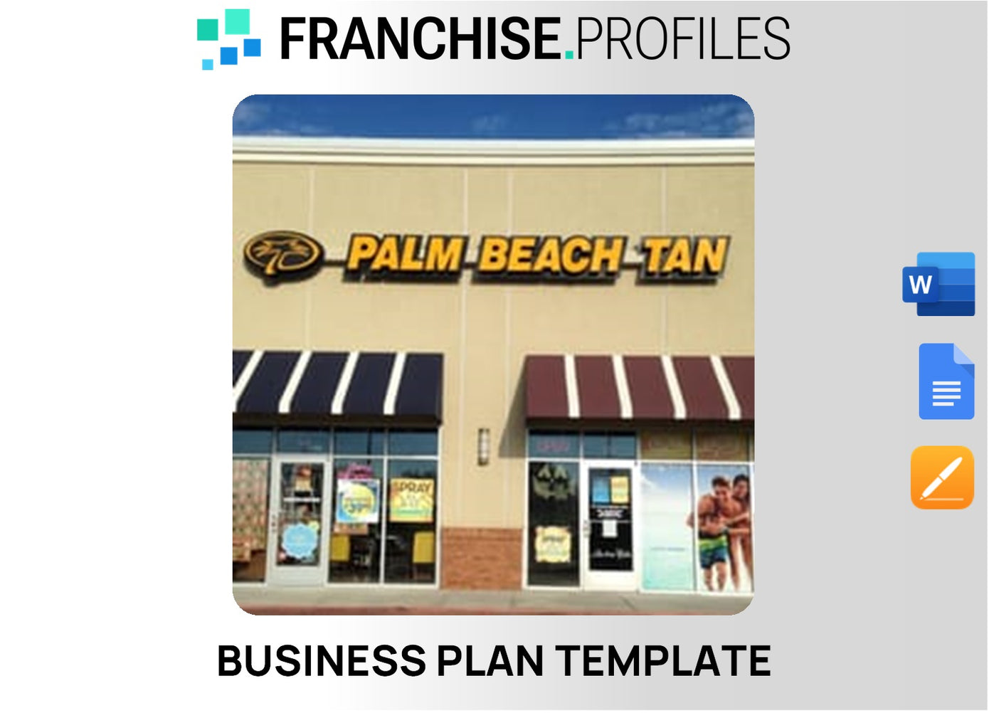 Palm Beach Tan Franchise Business Plan Template